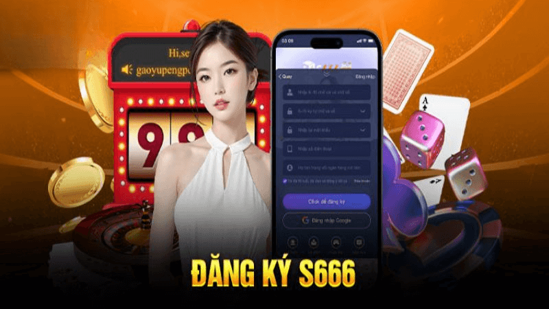 đăng ký s666 trên giao diện chính của website